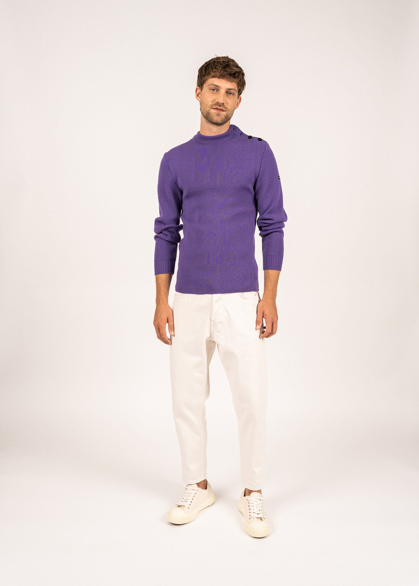 Pull marin uni Matelot