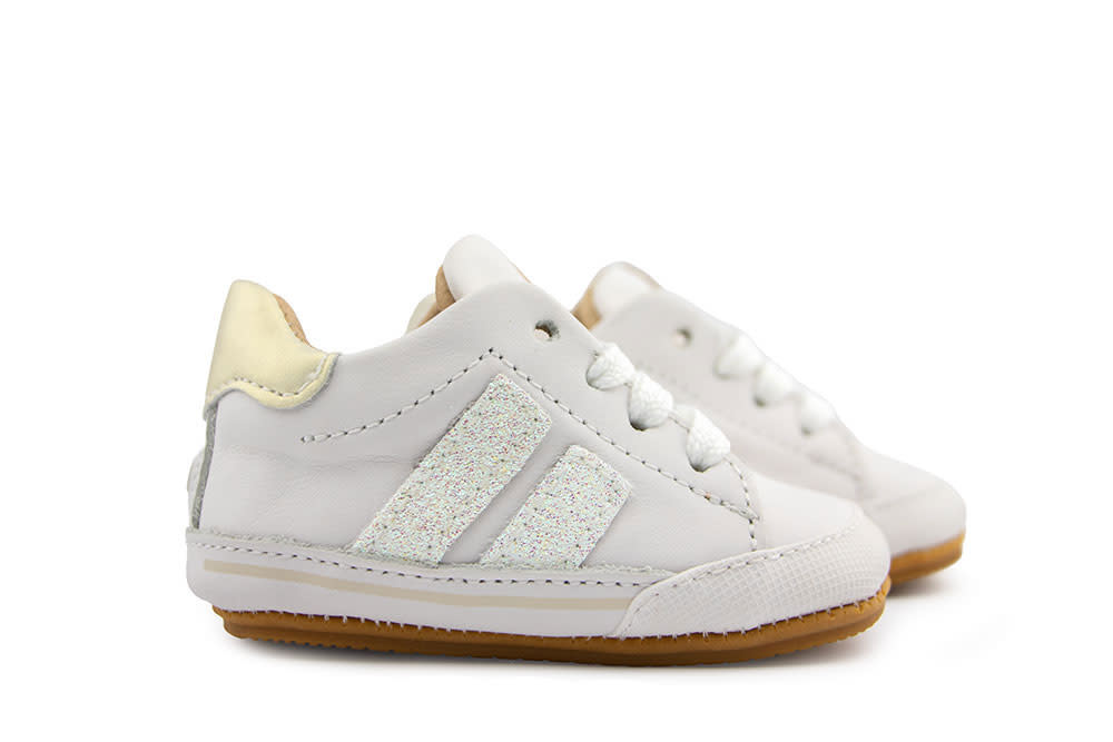 Shoesme Babyproof Sneaker White Gold