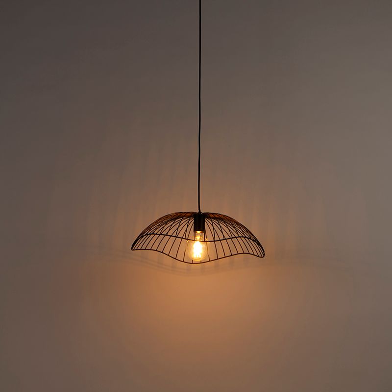 Design hanglamp zwart draad 50cm - Pua
