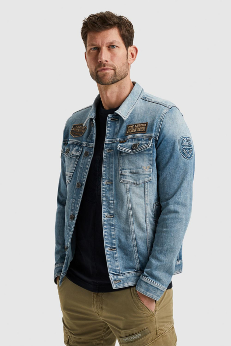 PME legend blauwe heren jas