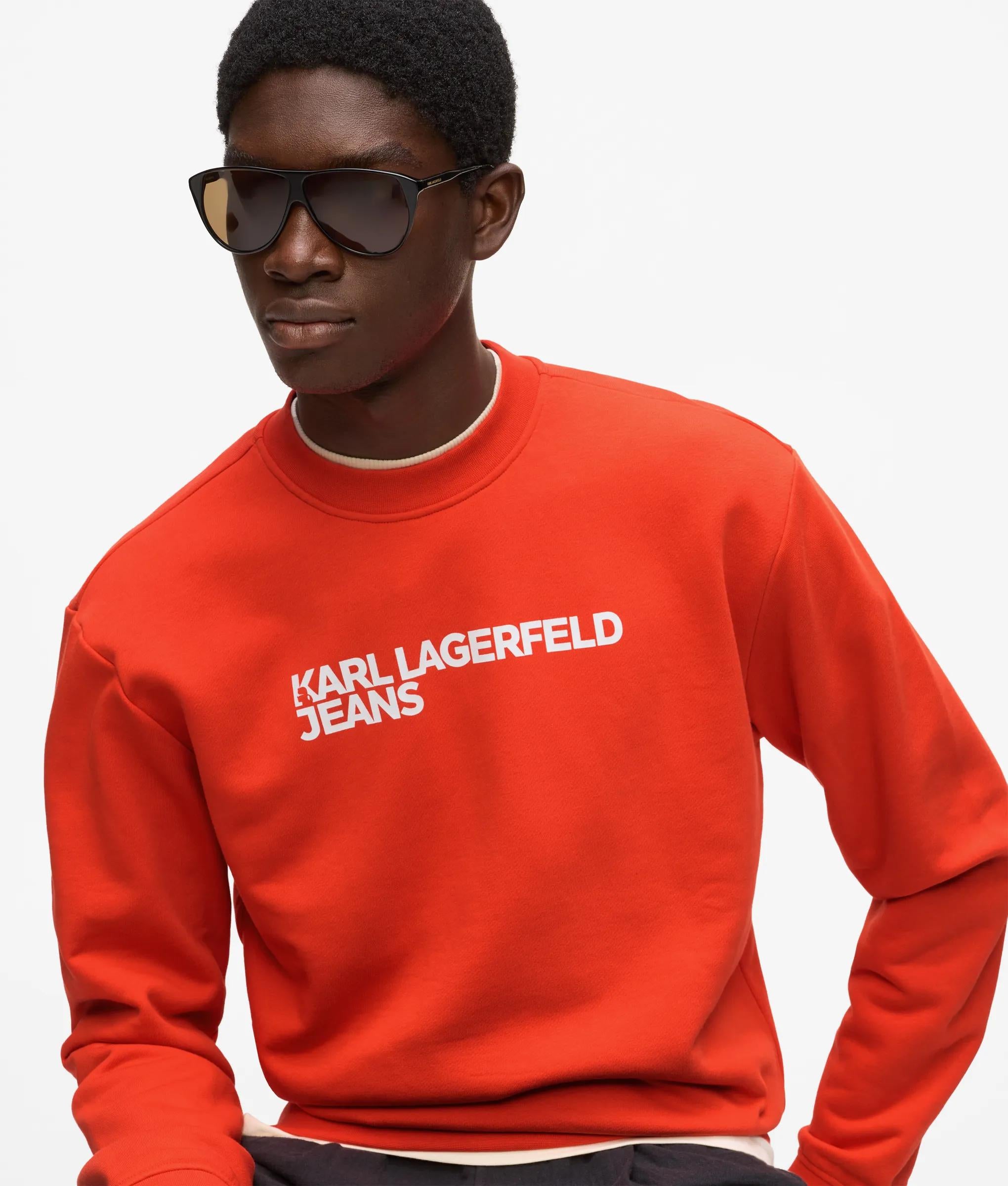 Sweatshirt met regular fit en logo