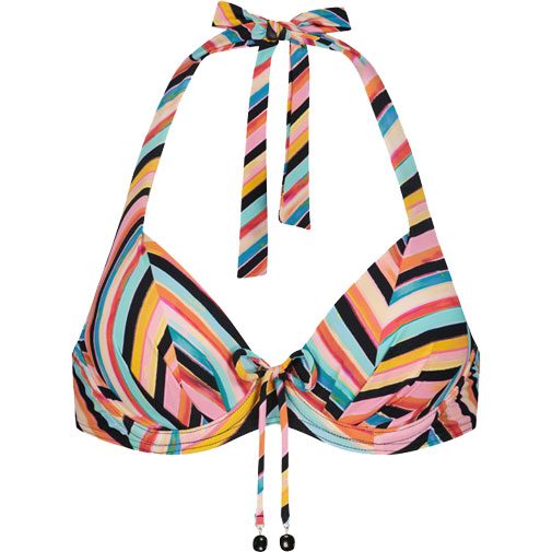 Cyell Bikini Top Damen chevron chic
