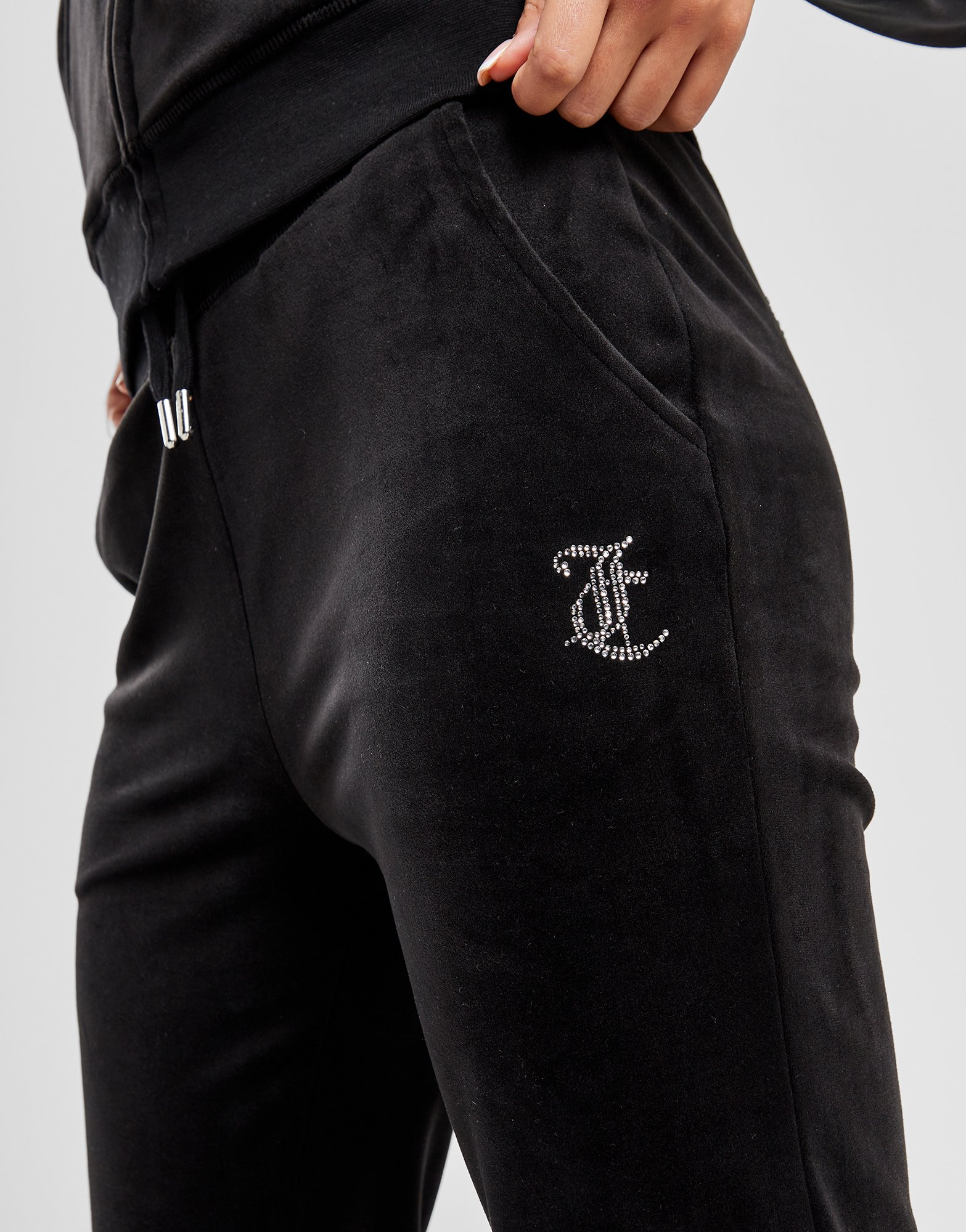 JUICY COUTURE Pantalon de jogging Diamante Velours Femme
