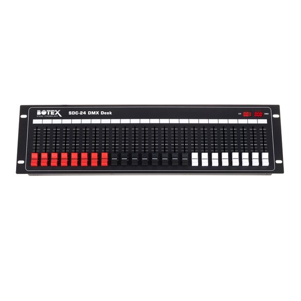 Botex SDC-24 DMX Desk Road Pack