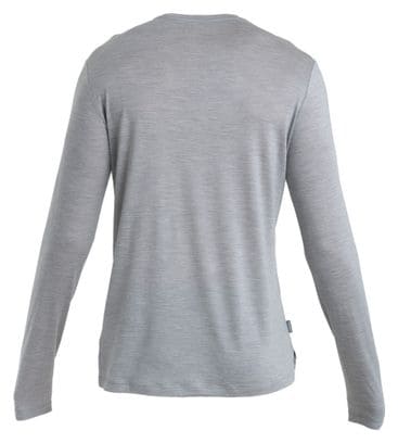 T-Shirt Technique Icebreaker Merino 125 Cool-Lite Sphere III Gris