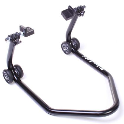 Béquille Bike Lift RS 17 NOIR AVEC SUPPORT CAOUTCHOUC Universel - Noir