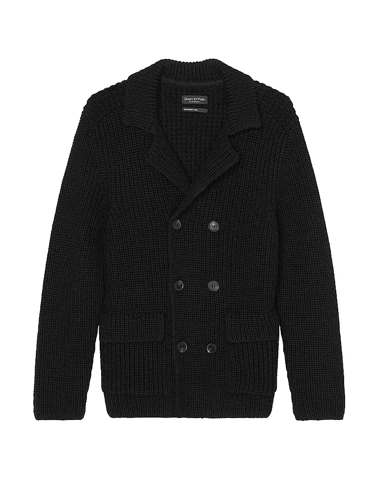 MARC O'POLO Strickjacke schwarz
