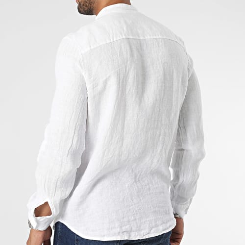Chemise Manches Longues Blanc