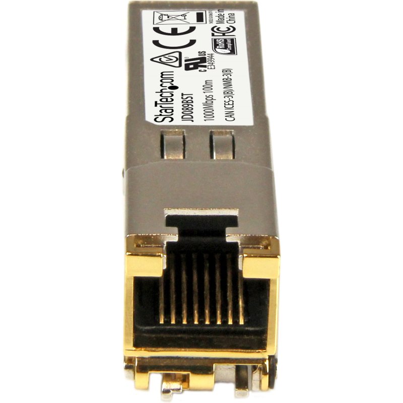 StarTech.com Module SFP GBIC compatible HPE JD089B - Transceiver Mini GBIC 10/100/1000BASE-TX
