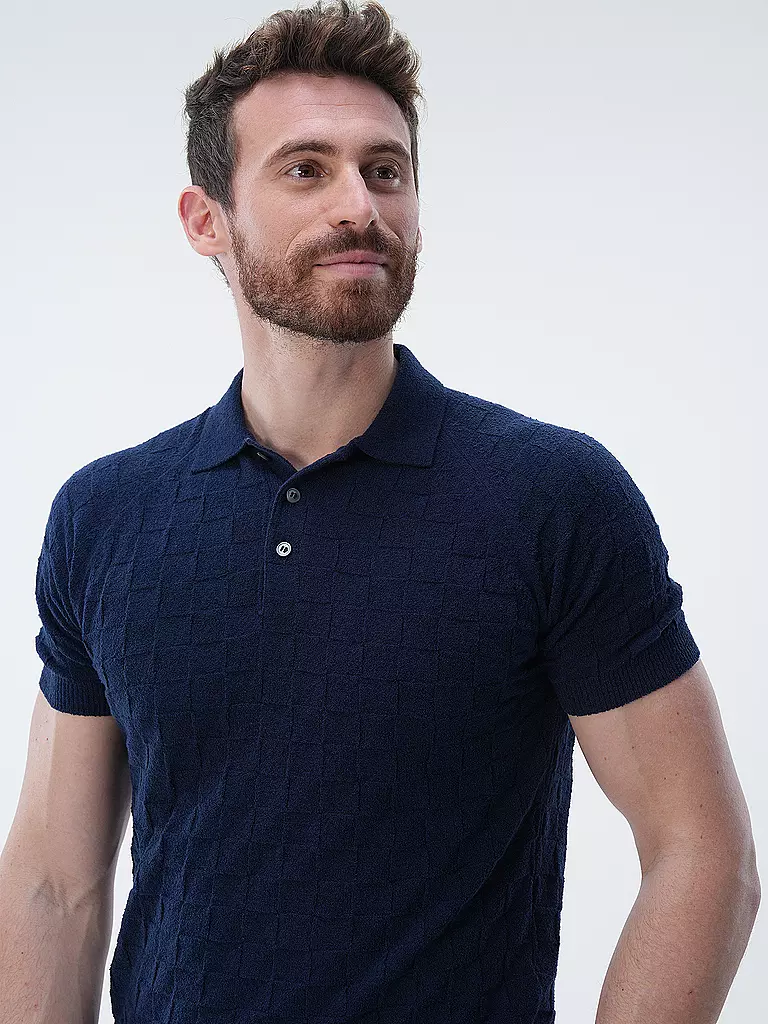 GRAN SASSO Poloshirt dunkelblau