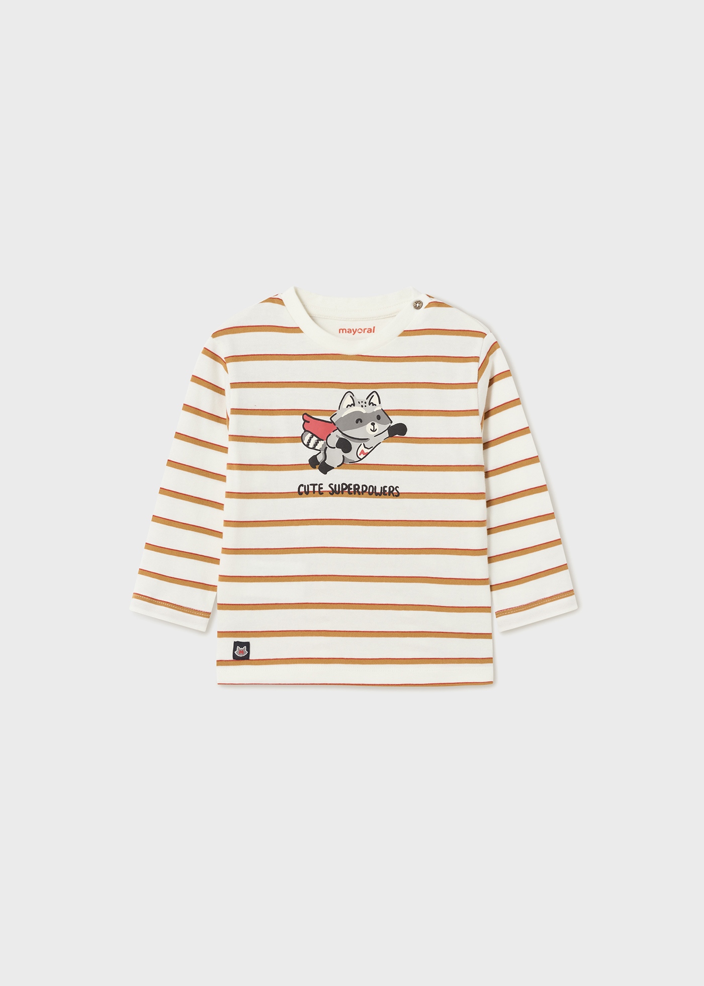 Camiseta listrada para bebê Better Cotton