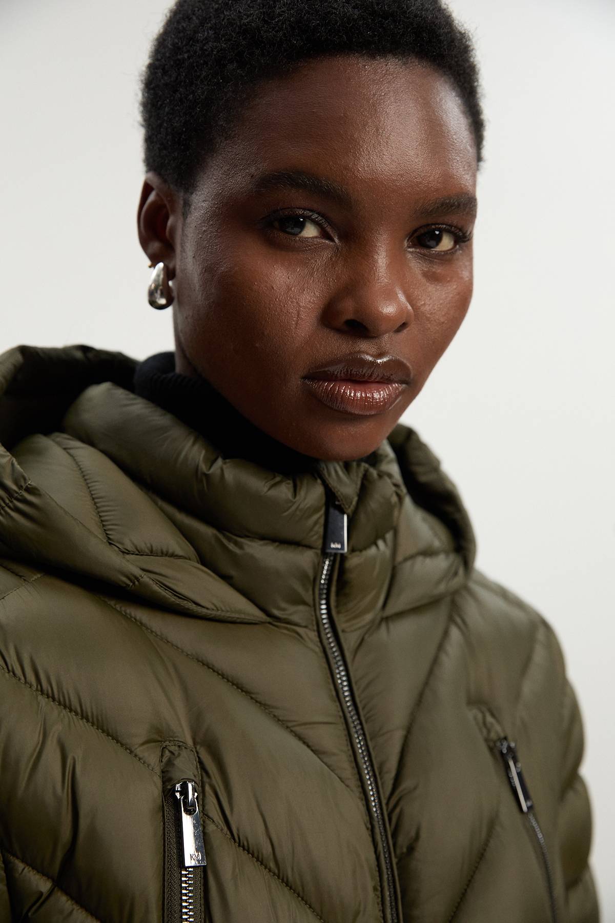 KarenMillen Manteau Maxi Léger Pliable