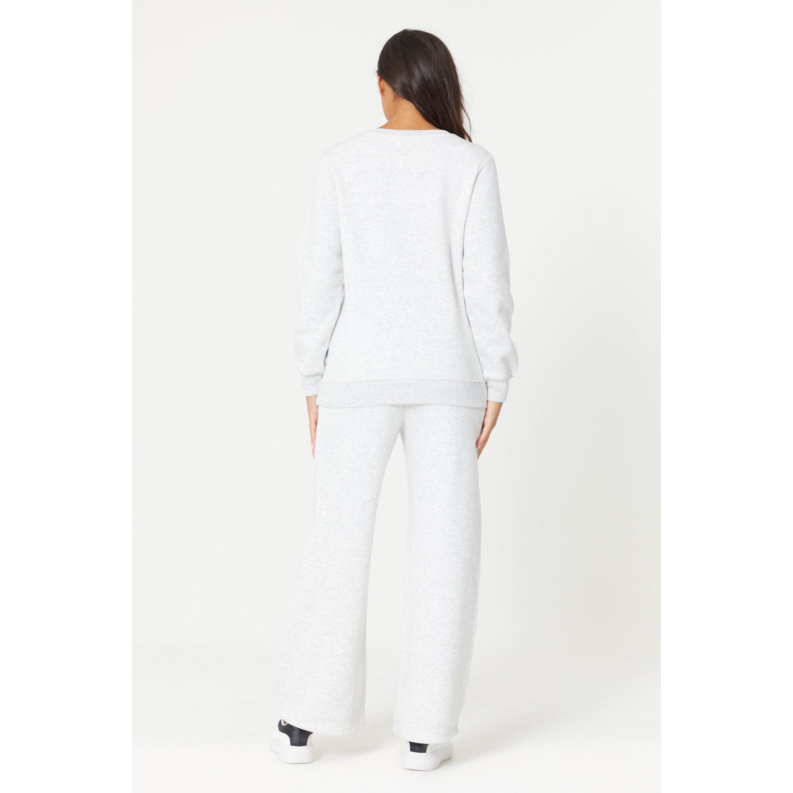Be You Ladies Houston Slogan Sweat Set