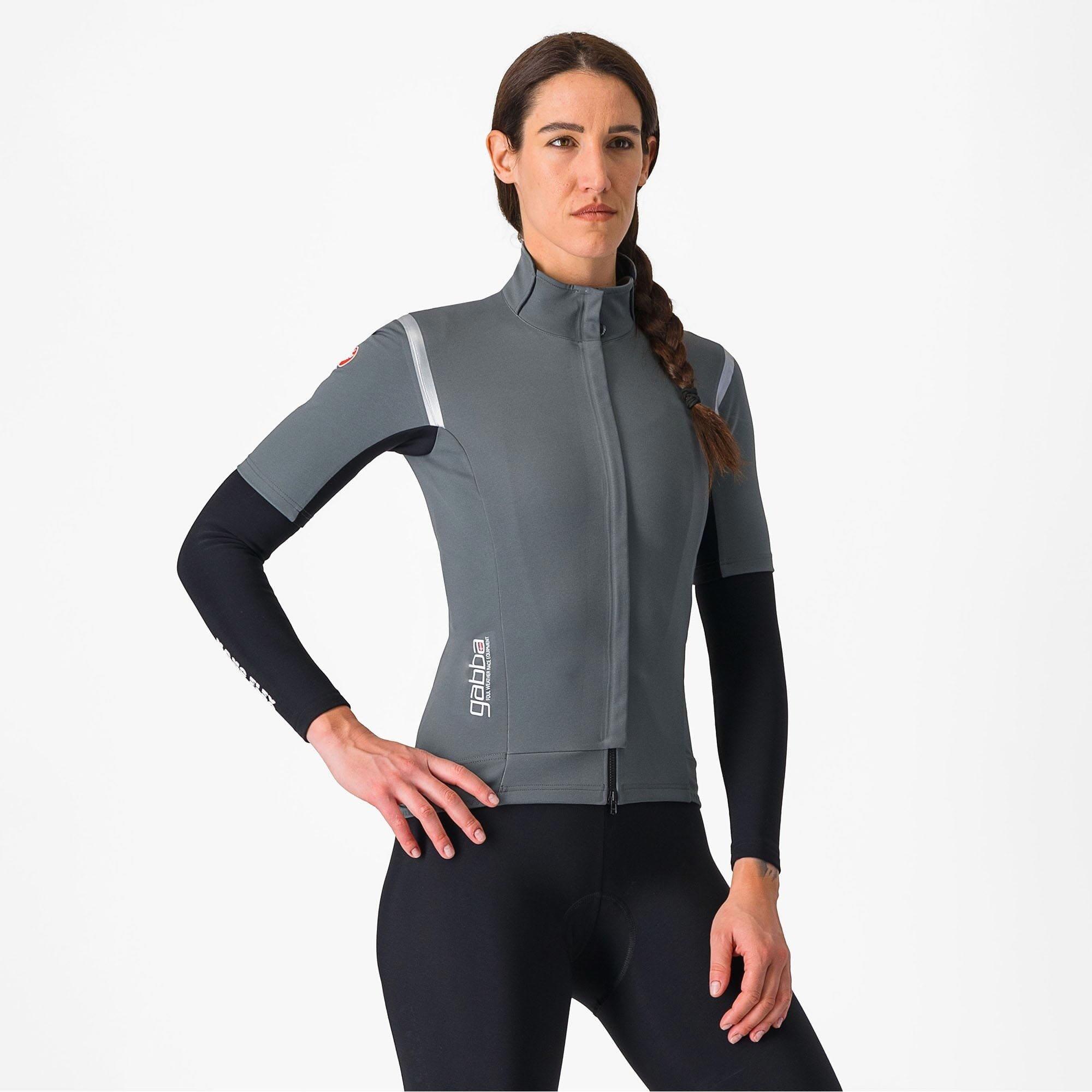 Castelli Gabba Short Sleeve Zip Up Jersey Top Womens
