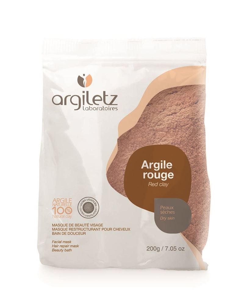 ARGILETZ Heilerde rot<br>200 g, Pulver, ultra fein