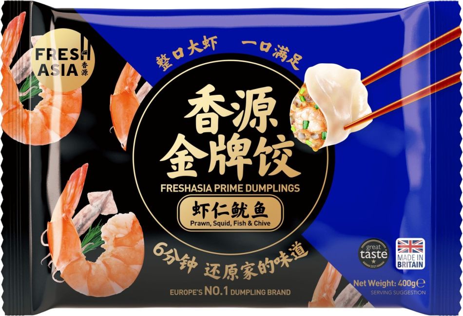 Fresh Asia Bevroren Dumpling met Gemengde Zeevruchten 400g