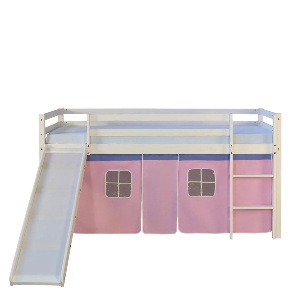 HOMESTYLE4U Lit Simple avec toboggan