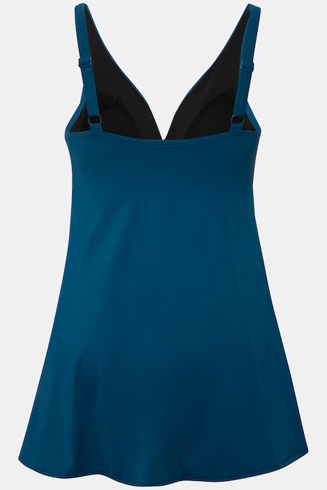 Badekleid, Papagei, herausnehmbare Softcups, recycelt