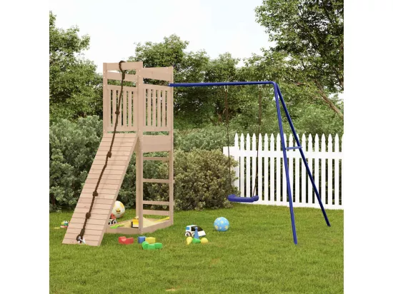 Aire de jeux d'extérieur bois de pin massif