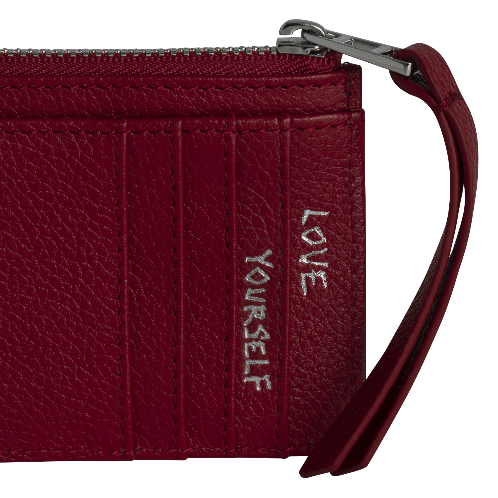 ZV CARD - Porte-cartes en cuir velours | Rose