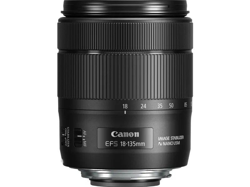 Canon EF-S - Zoomobjektiv - 18mm - 135mm - f/3.5-5.6 IS USM - Canon EF/EF-S