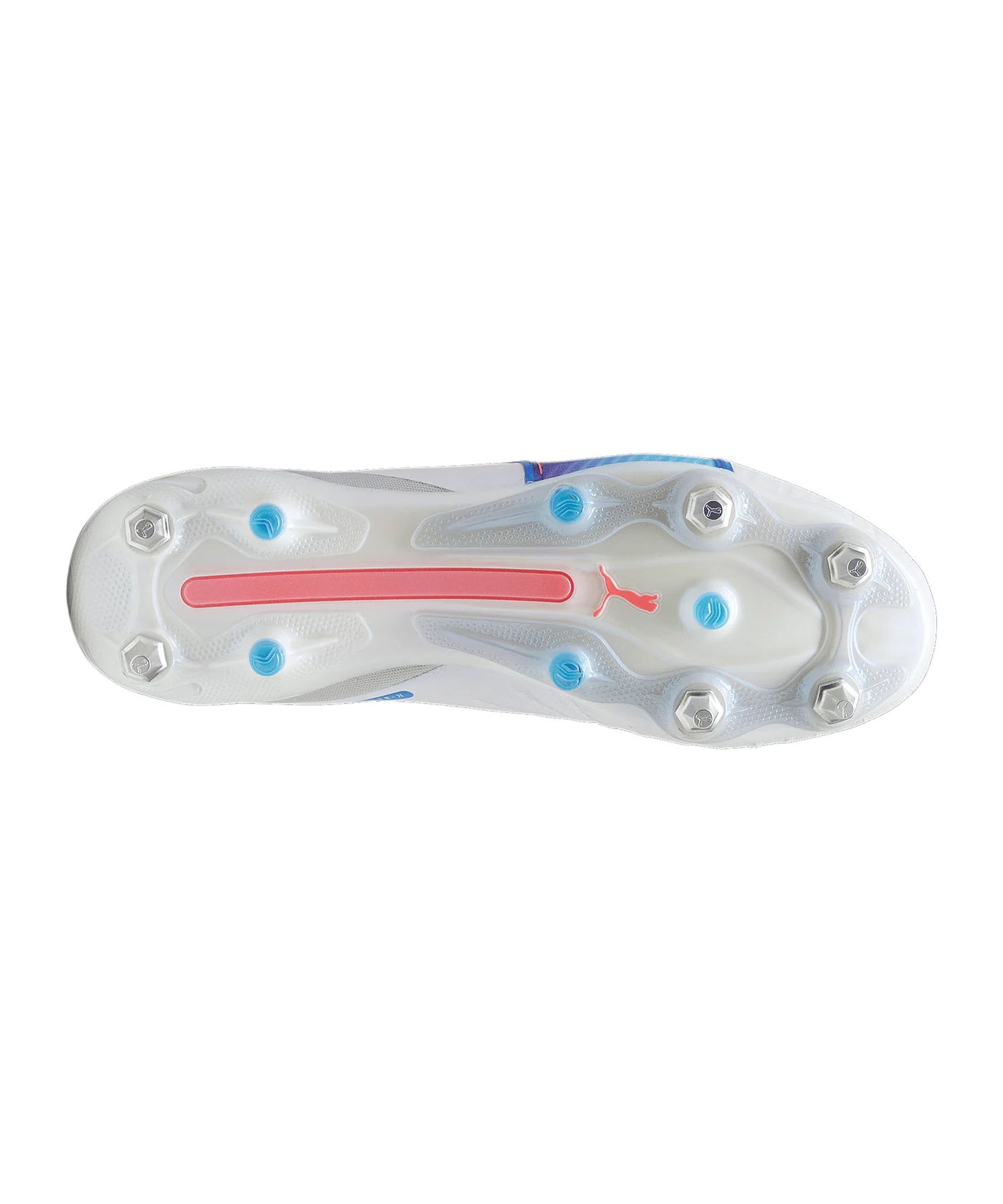 PUMA KING Ultimate MxSG Formula Weiss Blau F02