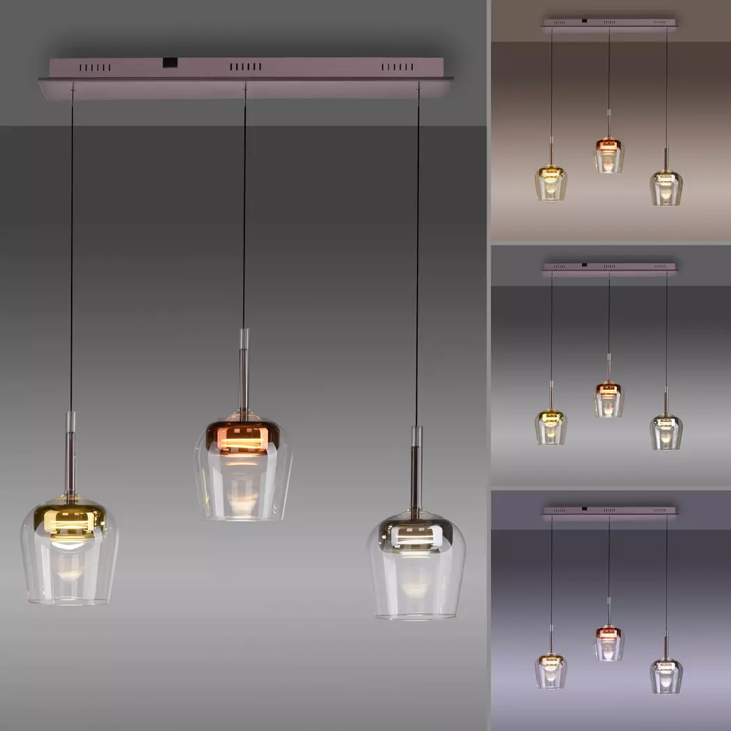 LED-Pendelleuchte Q-Kon