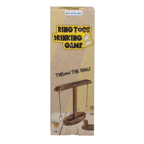 Wooden Ring Toss drikkesspill
