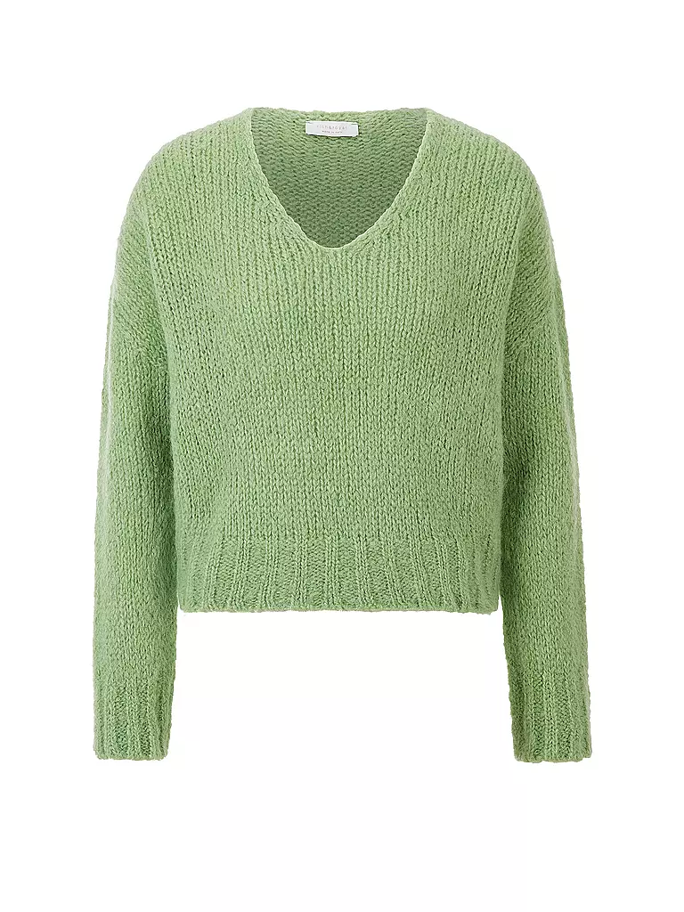 RICH & ROYAL Pullover hellgrün