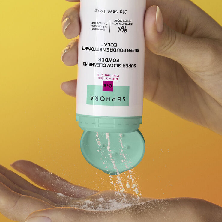 Sephora Collection Super Glow Cleansing Powder - Vitamins C E Face Cleanser