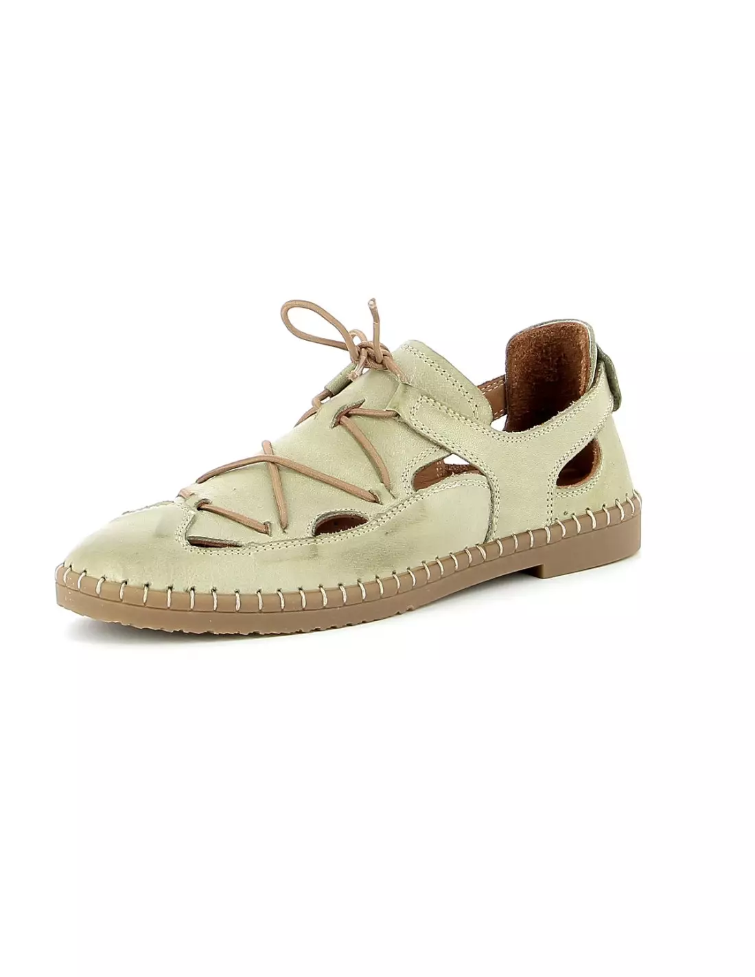 AGUA LIMON 30206 - Mocassins & bateaux Kaki