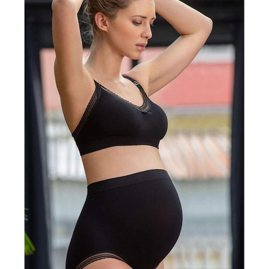 Brassière de maternité Milk   Noir        S   de               Cache Coeur