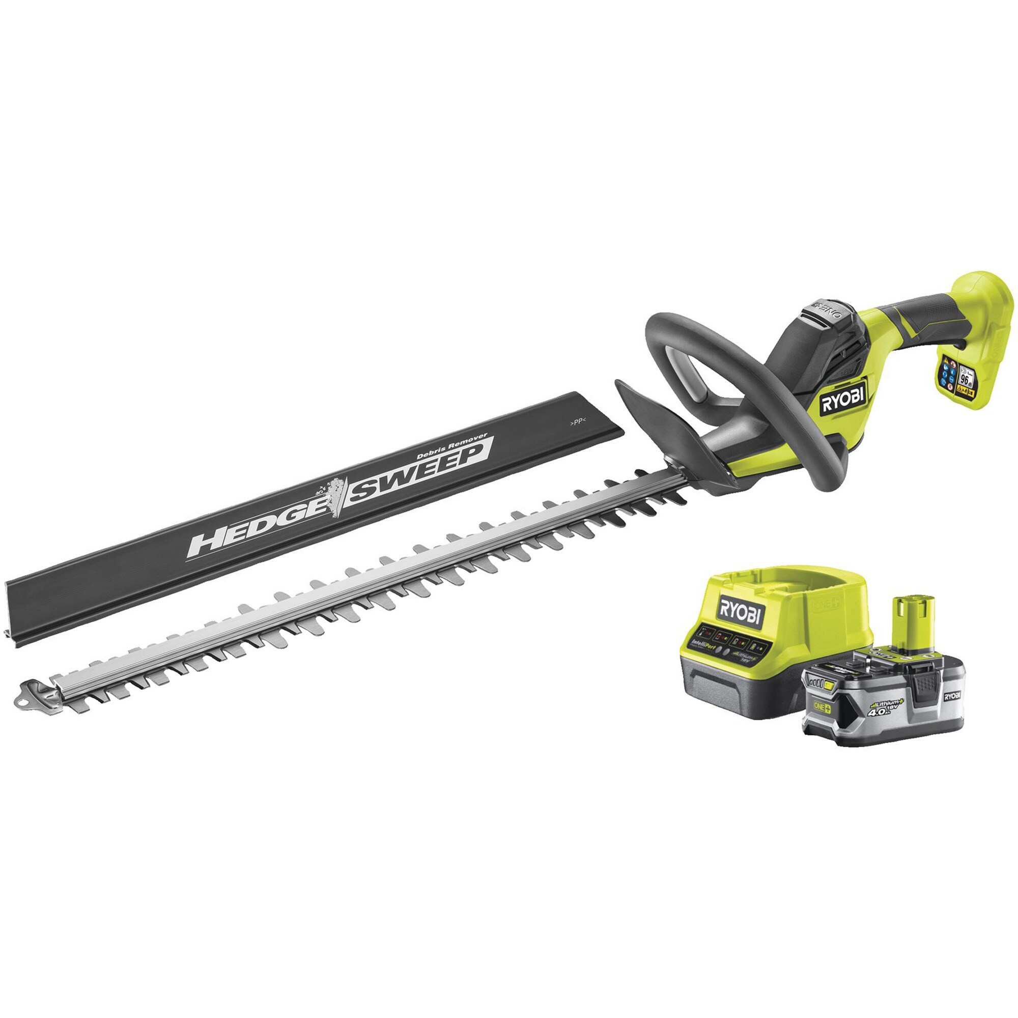 Ryobi Heckenschere ONE+ Akku-Heckenschere RY18HT55A-140, 18Volt