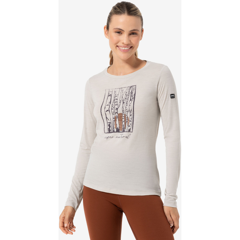 Super.Natural Damen Sunbirch Longsleeve
