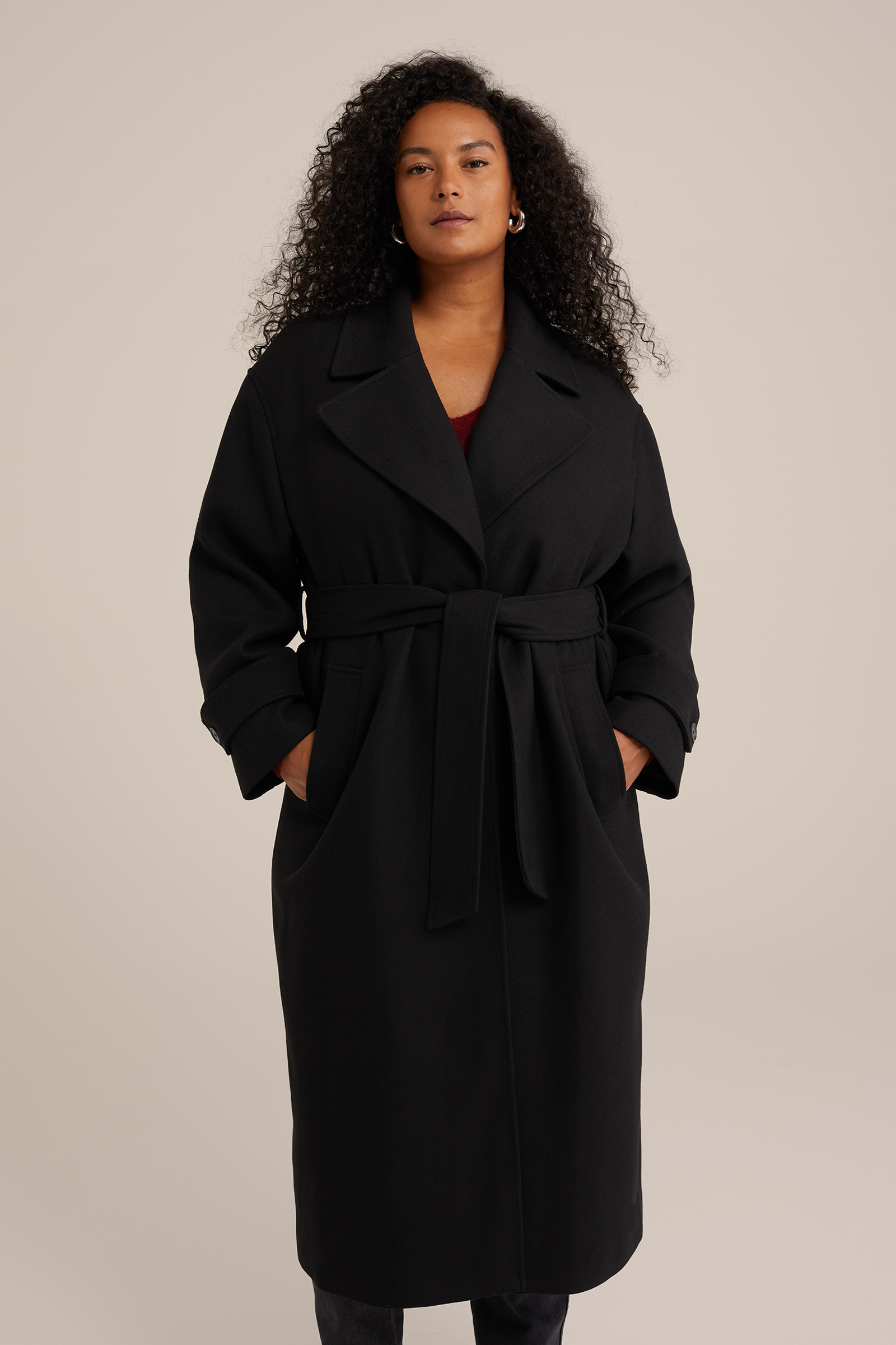 jas van wolmix - Curve WE Fashion Zwart