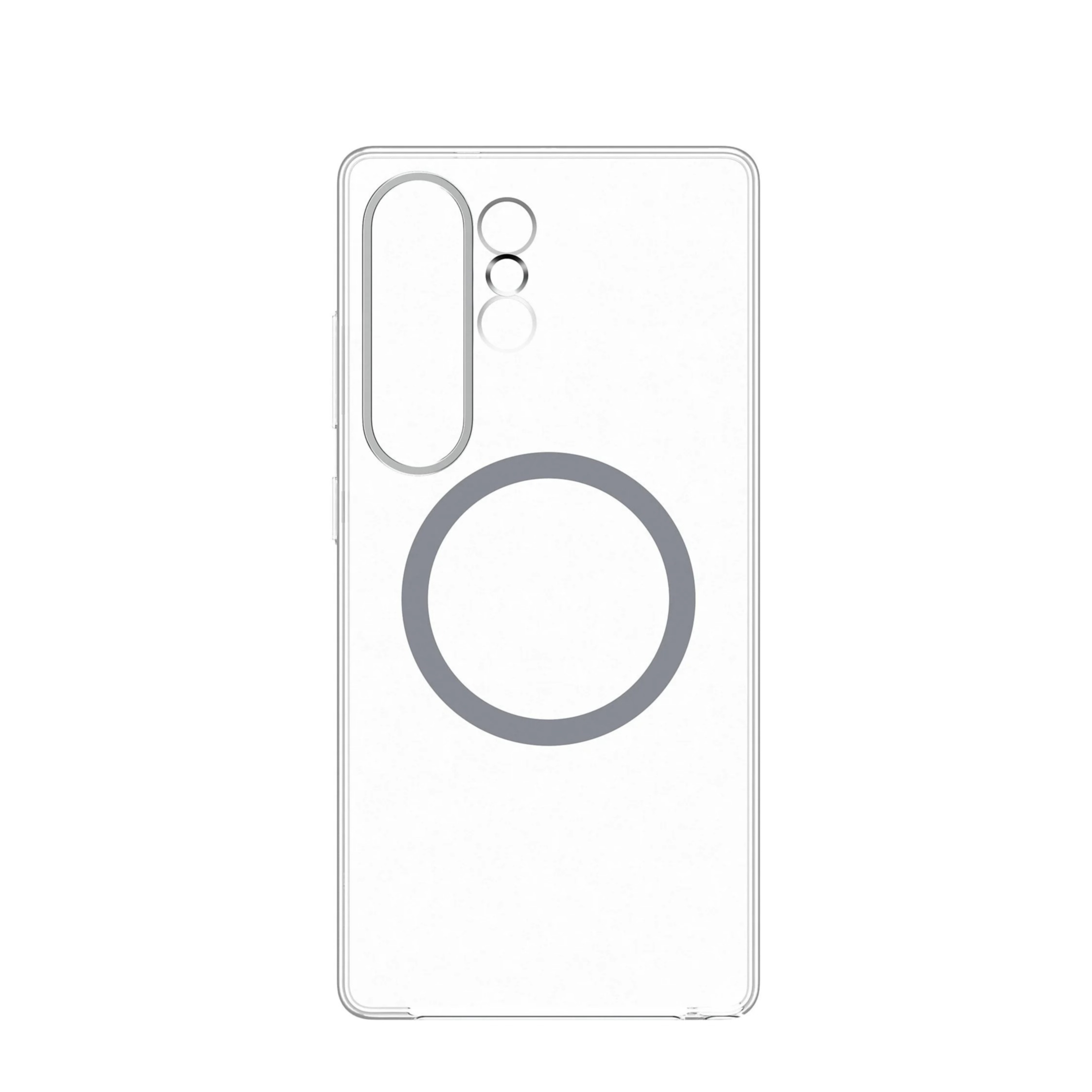 Galaxy S25 Ultra Hardcase Hülle Clear Magnetic Case (GP-FPS938SAATW) - Transparent