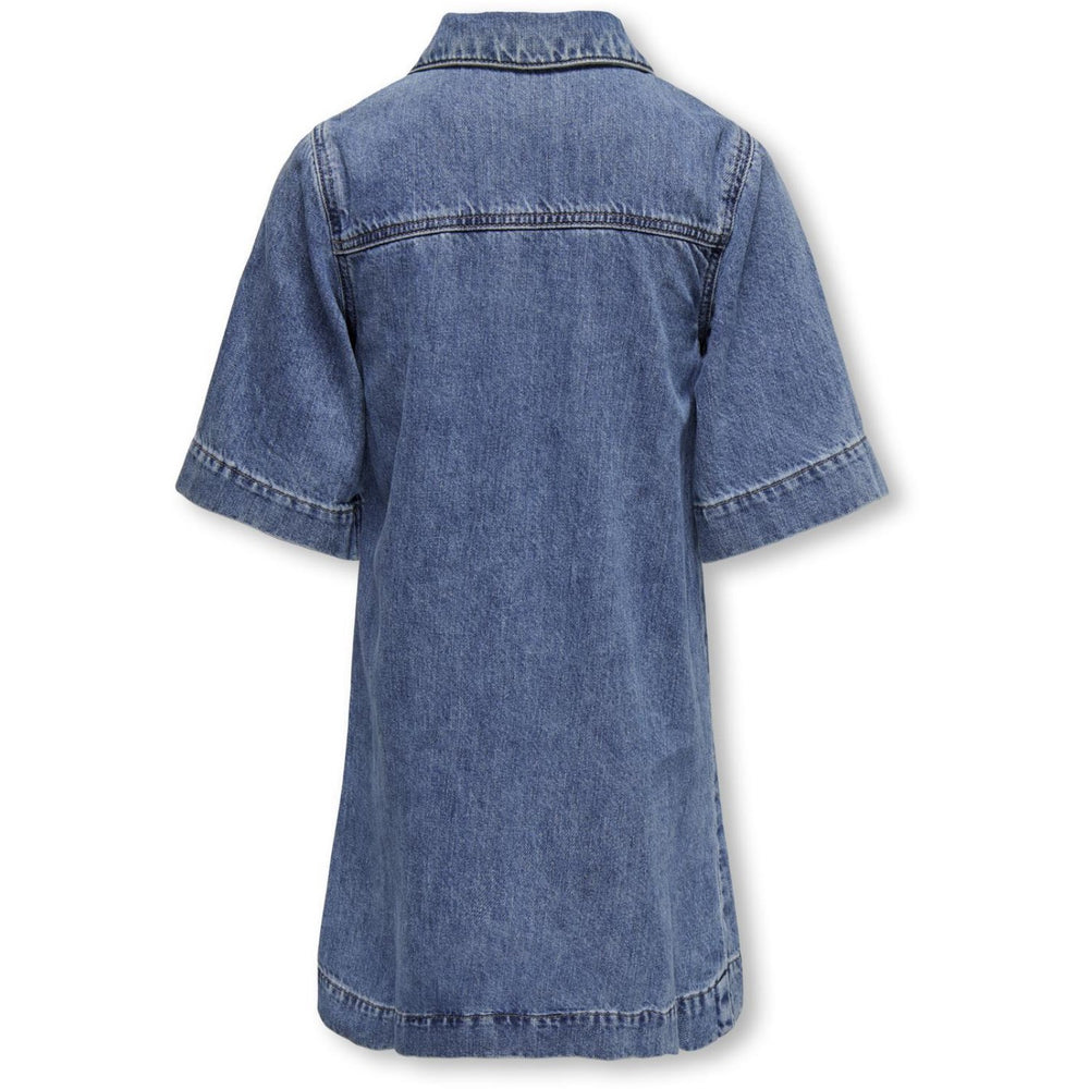 Køb kids ONLY Medium Blue Denim Tova Denim Kjole Add