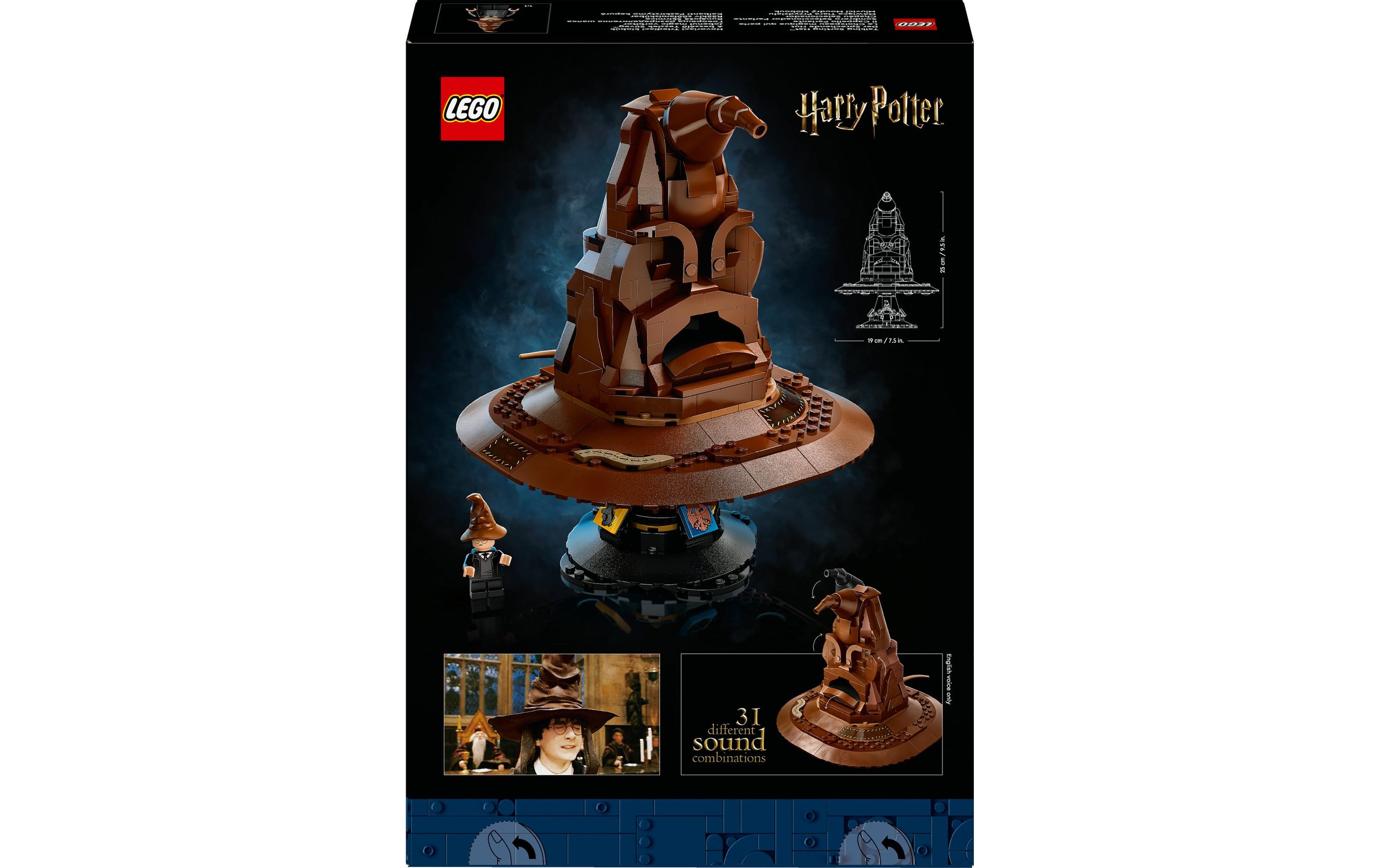 Harry Potter Der Sprechende Hut 76429Wizarding World – Modell zum Bauen, Spielen und Ausstellen