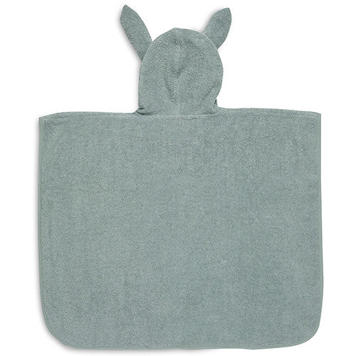 Jollein badponcho ash green - 1-4 jaar