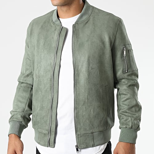 Veste Bomber Vert Clair
