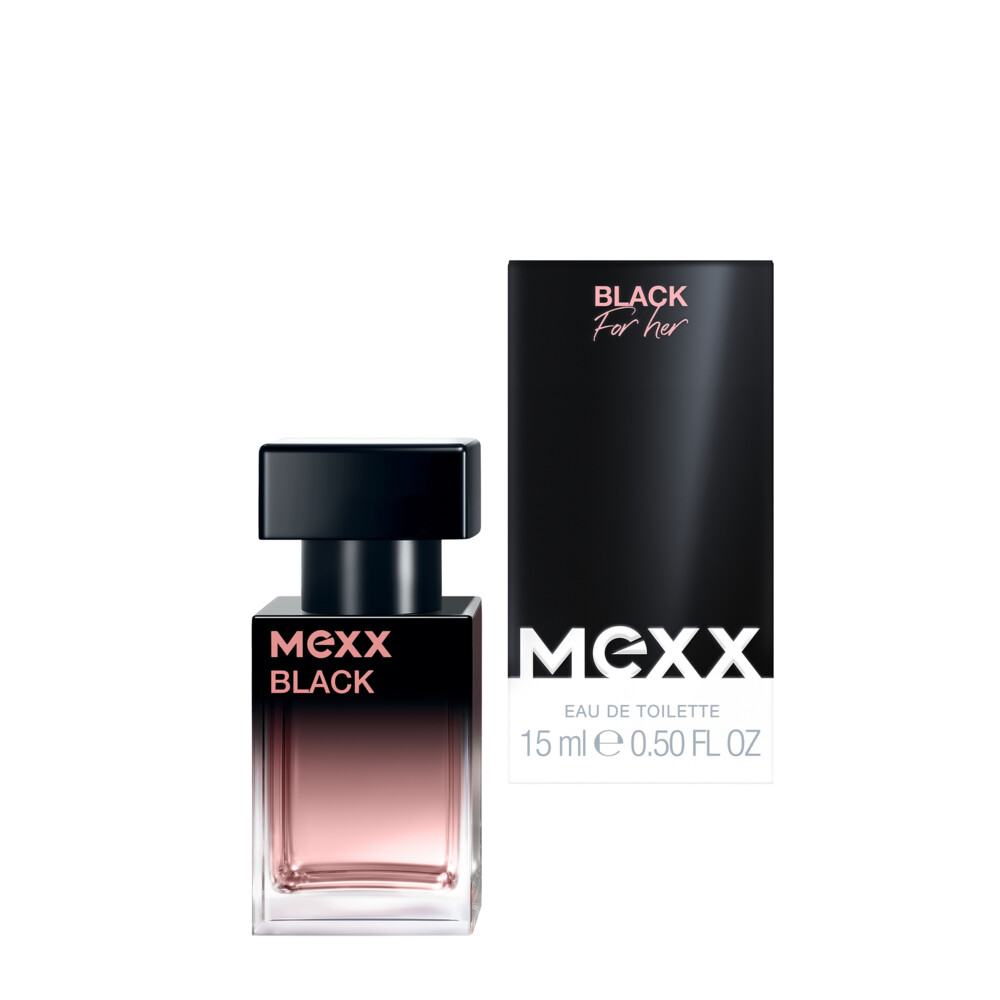 Mexx Black for Woman Eau de Toilette Spray15 ml