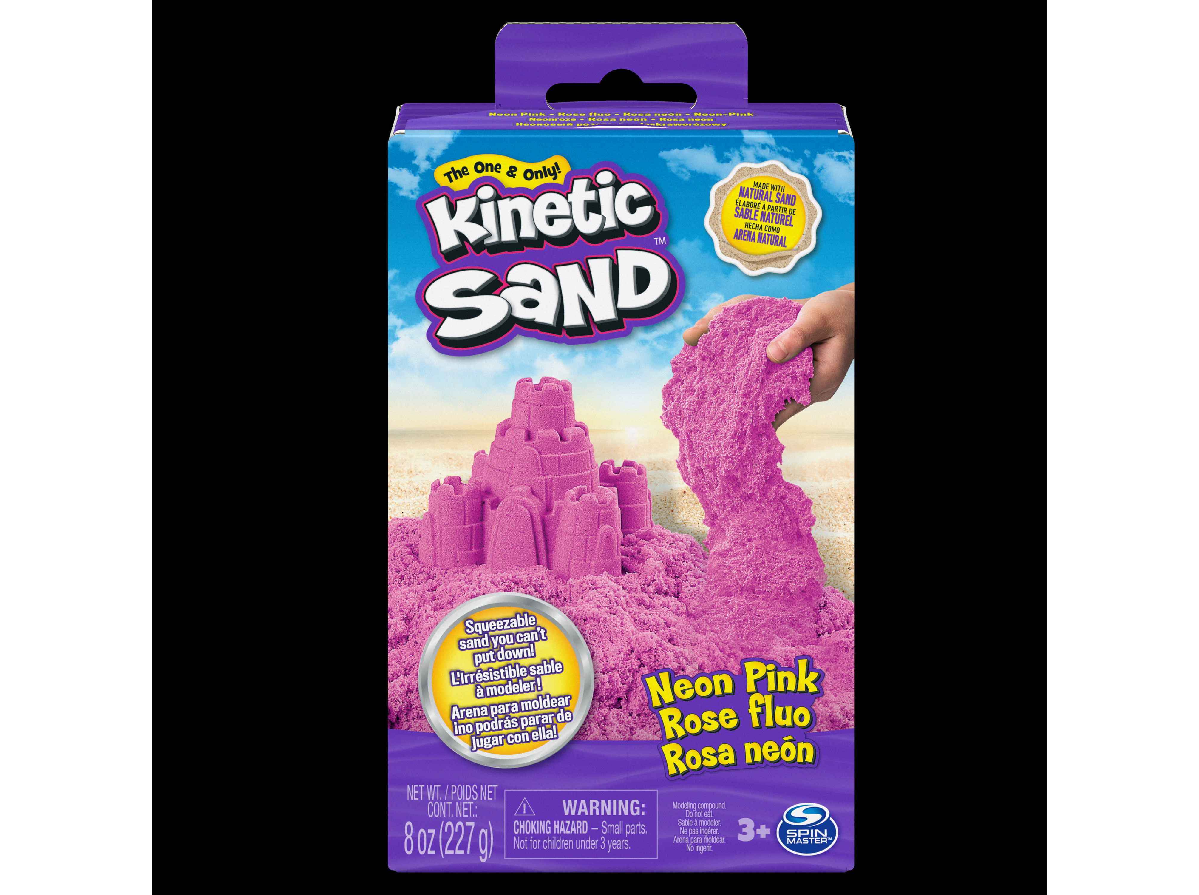 CAIXA DE AREIA KINETIC SAND CORES SORTIDAS