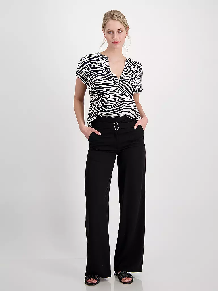 MONARI Blusenshirt schwarz