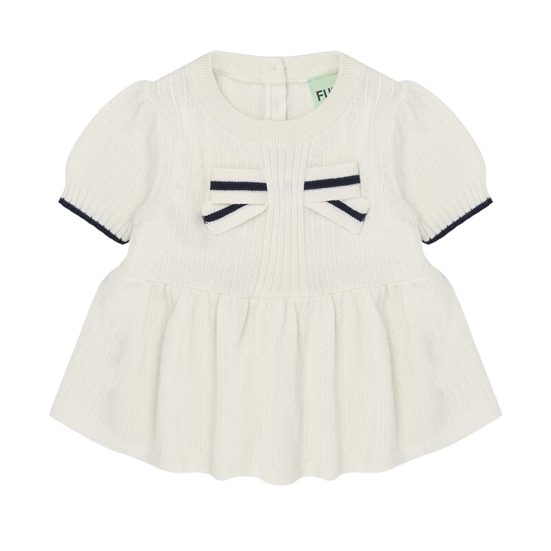 Baby Bow Top ecru - Fub - Rumpetroll