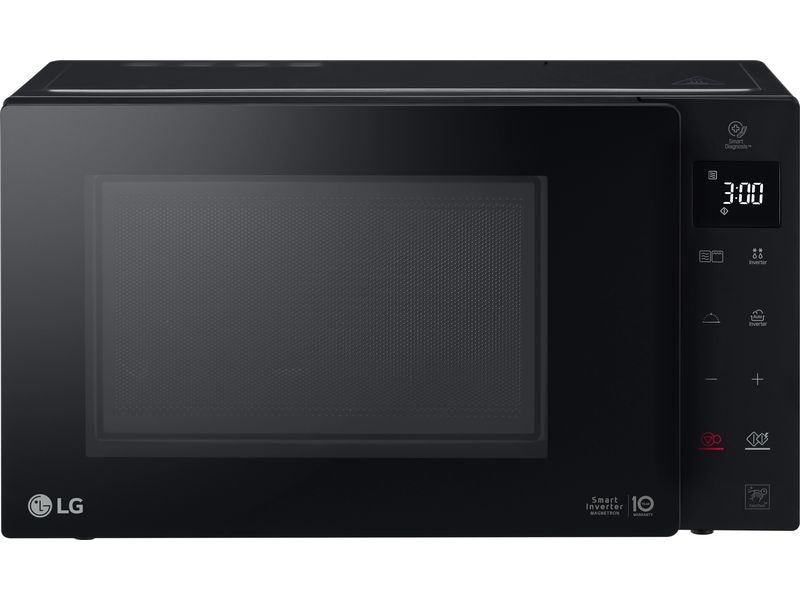 LG Mikrowelle mit Grill Schwarz Kombi-Mikrowelle