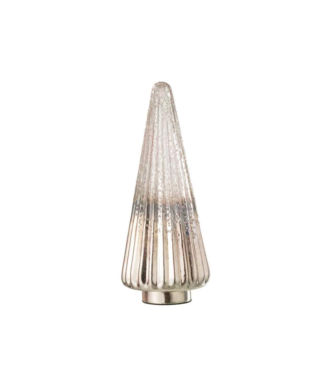 Paris Prix - Sapin De Noël Déco Côtelé althea 36cm Rose