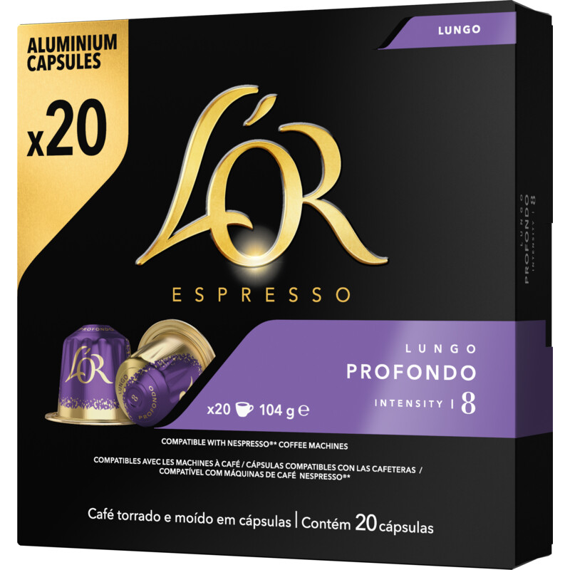 L'OR Espresso lungo profondo capsules