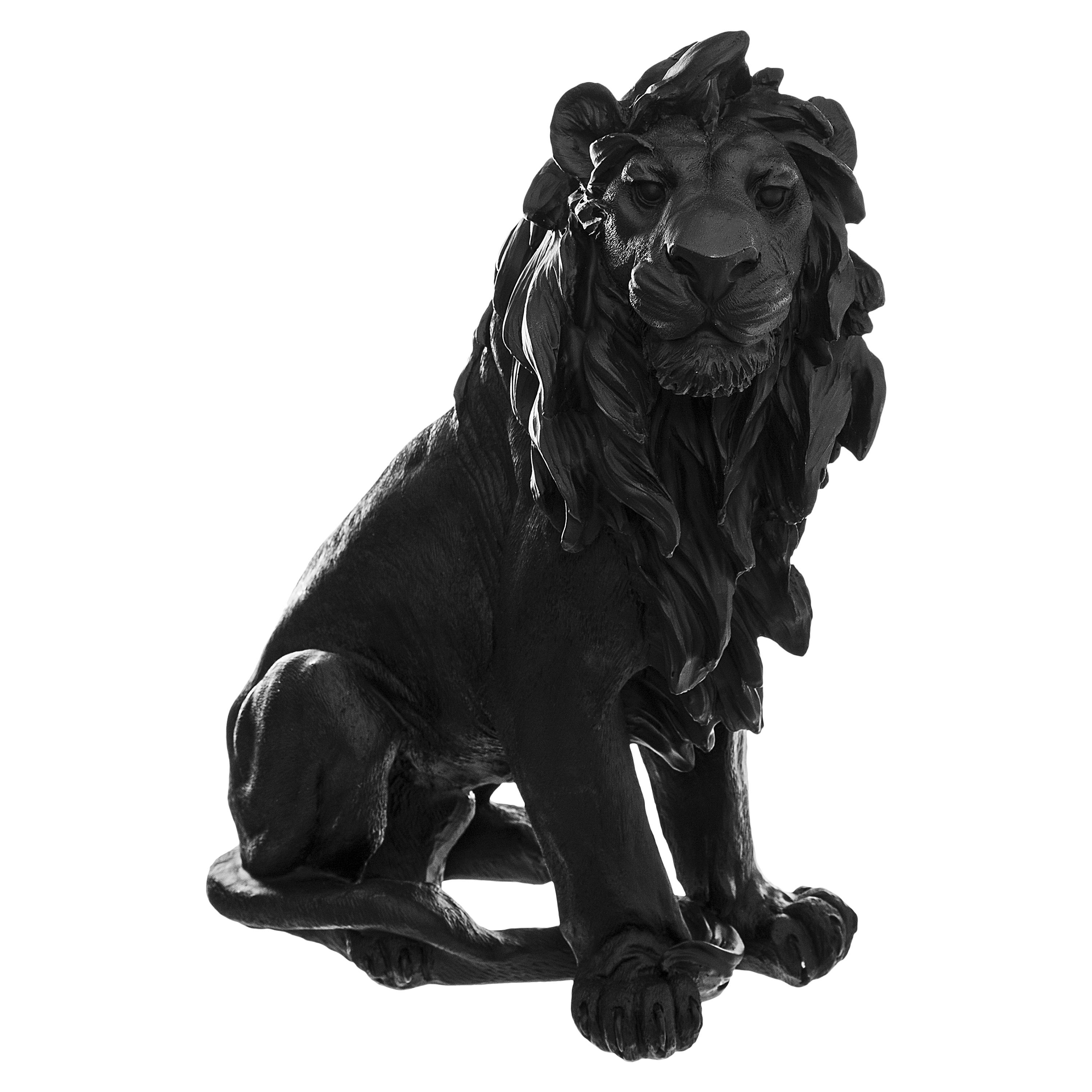 LION RESINE H.31CM