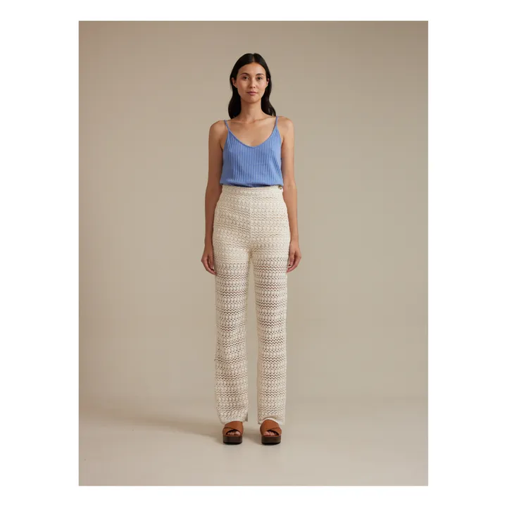 Bellerose Pantalon Davis Ajouré - Collection Femme | Naturel