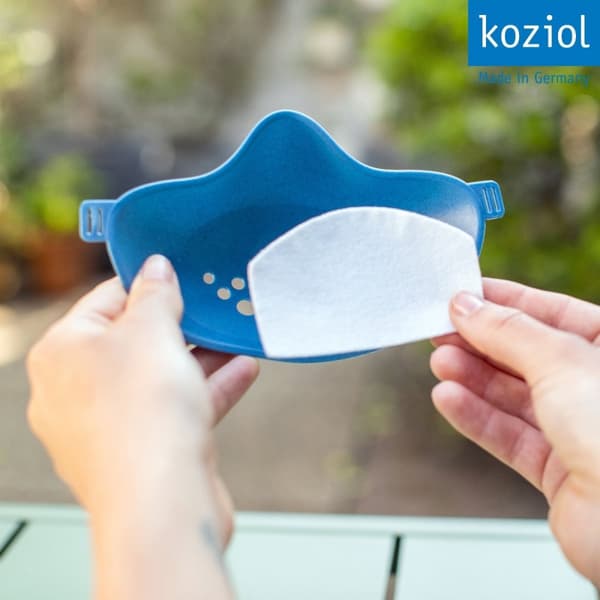Koziol Community Mask - Cosmos Black inkl. 31 filtre